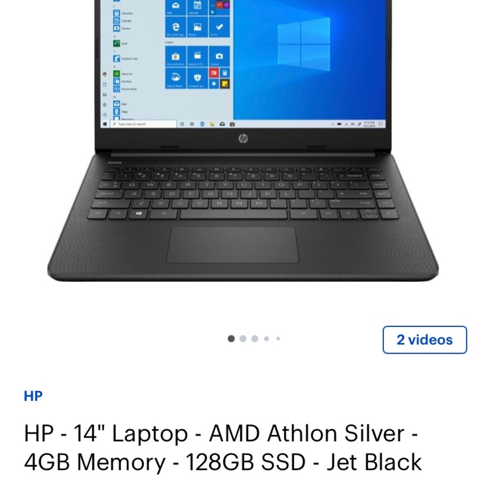 HP 14” inch laptop